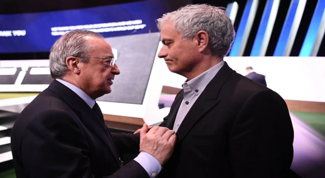 جوزيه مورينيو و فلورنتينو بيريز