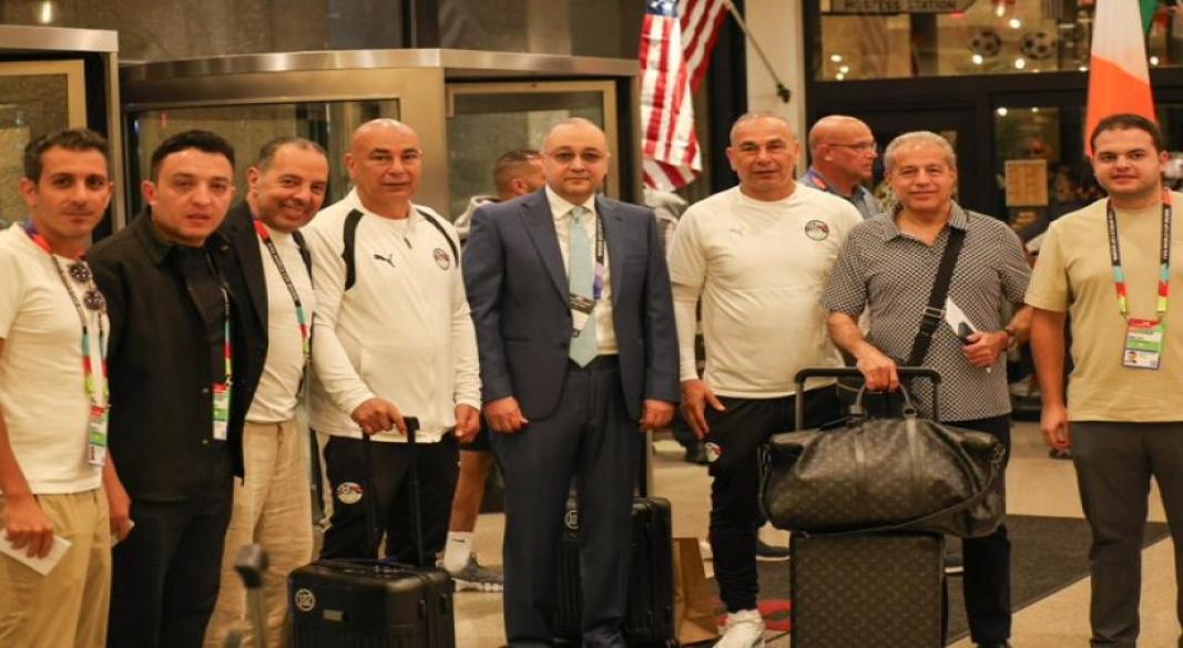 استقبال منتخب مصر