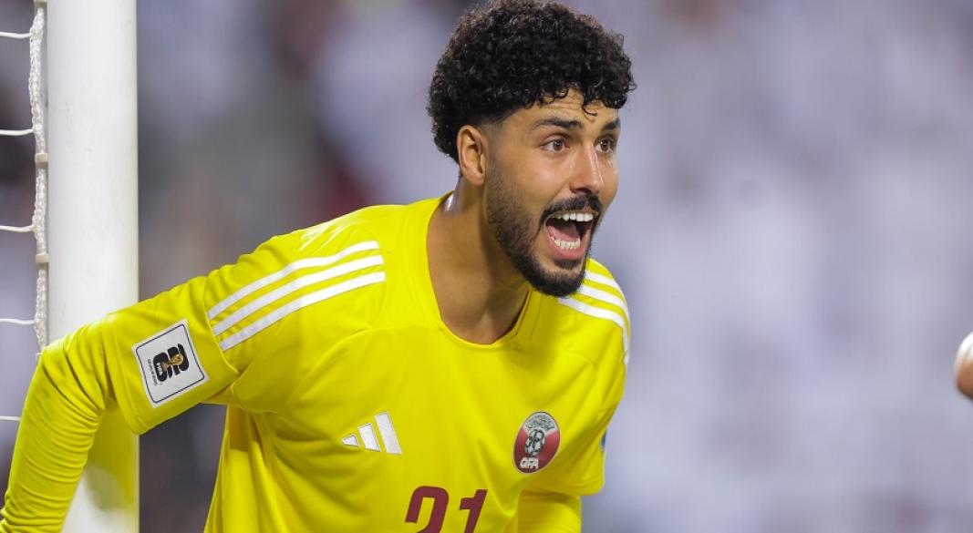 الحارس القطري محمود أبو ندى