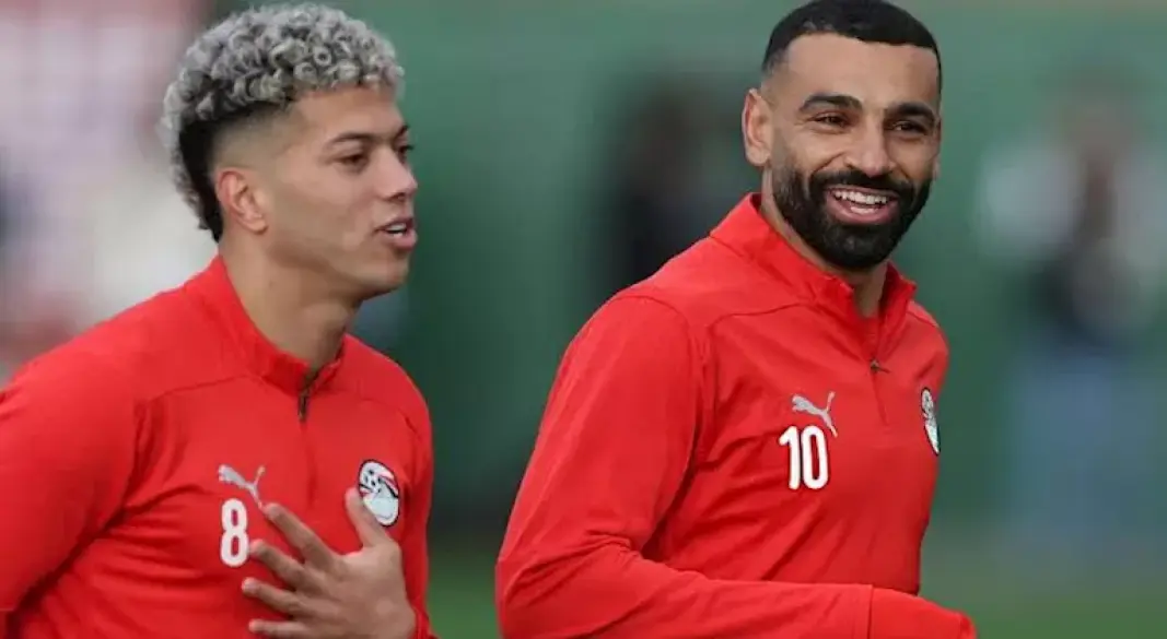 محمد صلاح وإمام عاشور