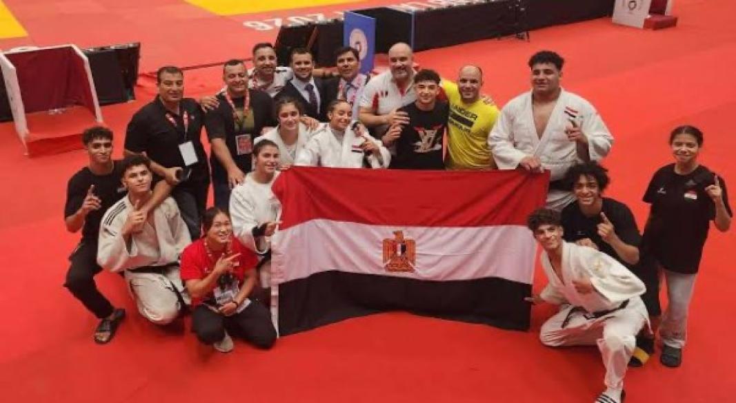 منتخبات مصر للناشئين والناشئات للجودو