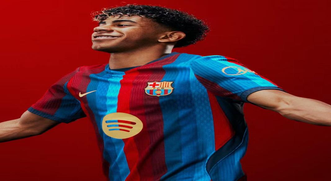 قميص برشلونة الجديد