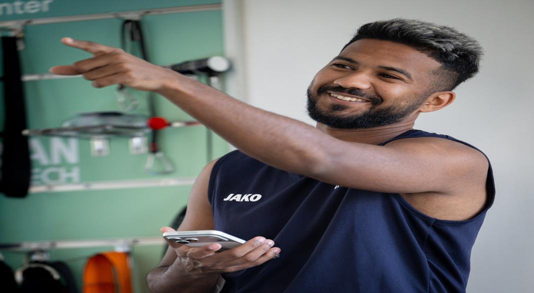 لاعب سعودي