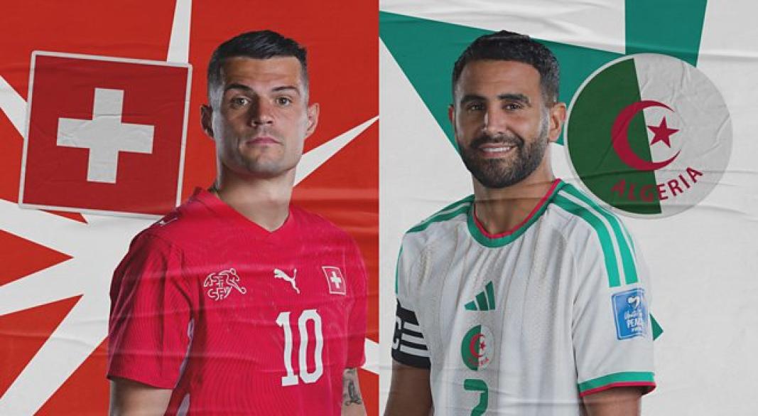 الجزائر في مواجهة سويسرا